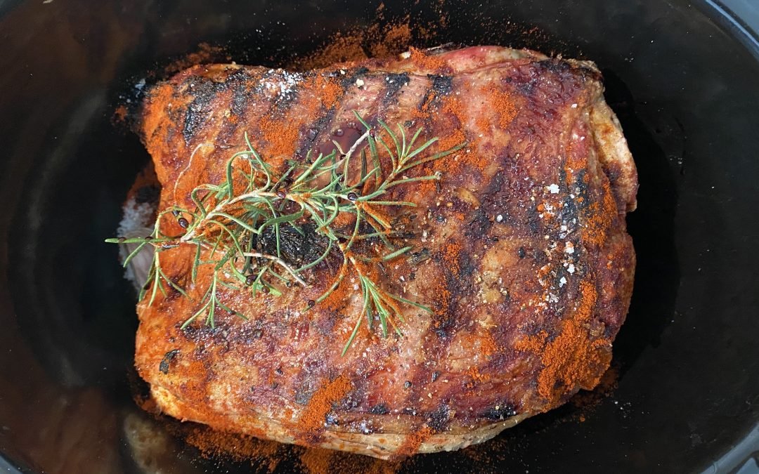 Slow Cooked Lamb Shoulder – Pregnancy Meal Prep!