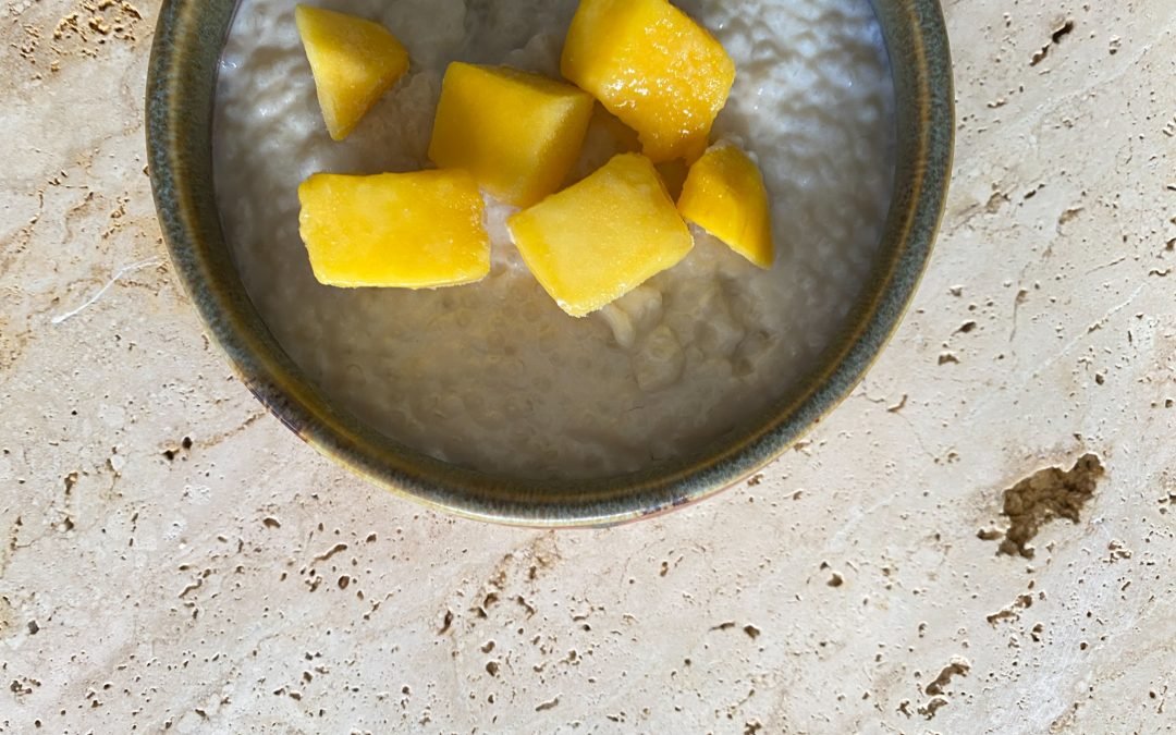 Coconut Tapioca Pudding